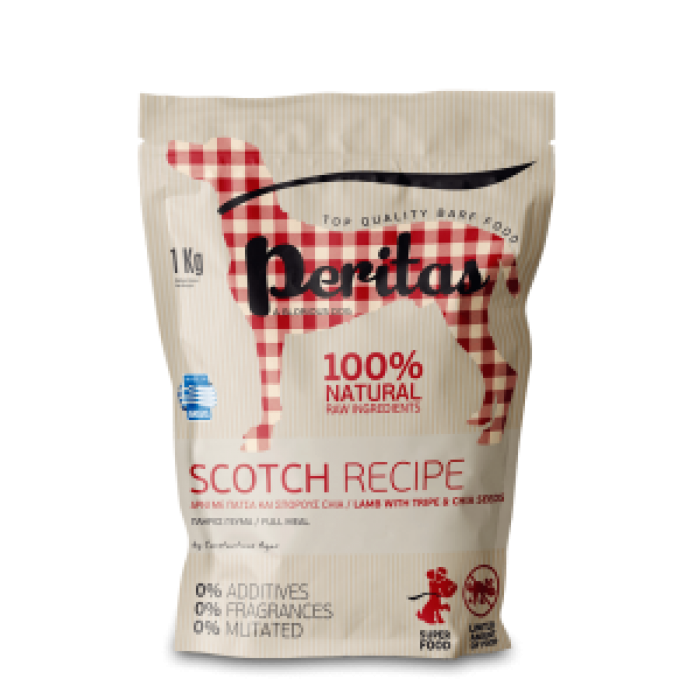 Barf Προσφορά Peritas Scotch Recipe (Σκωτσέζικη Συνταγή) 18 Συσκευασίες 1kg
