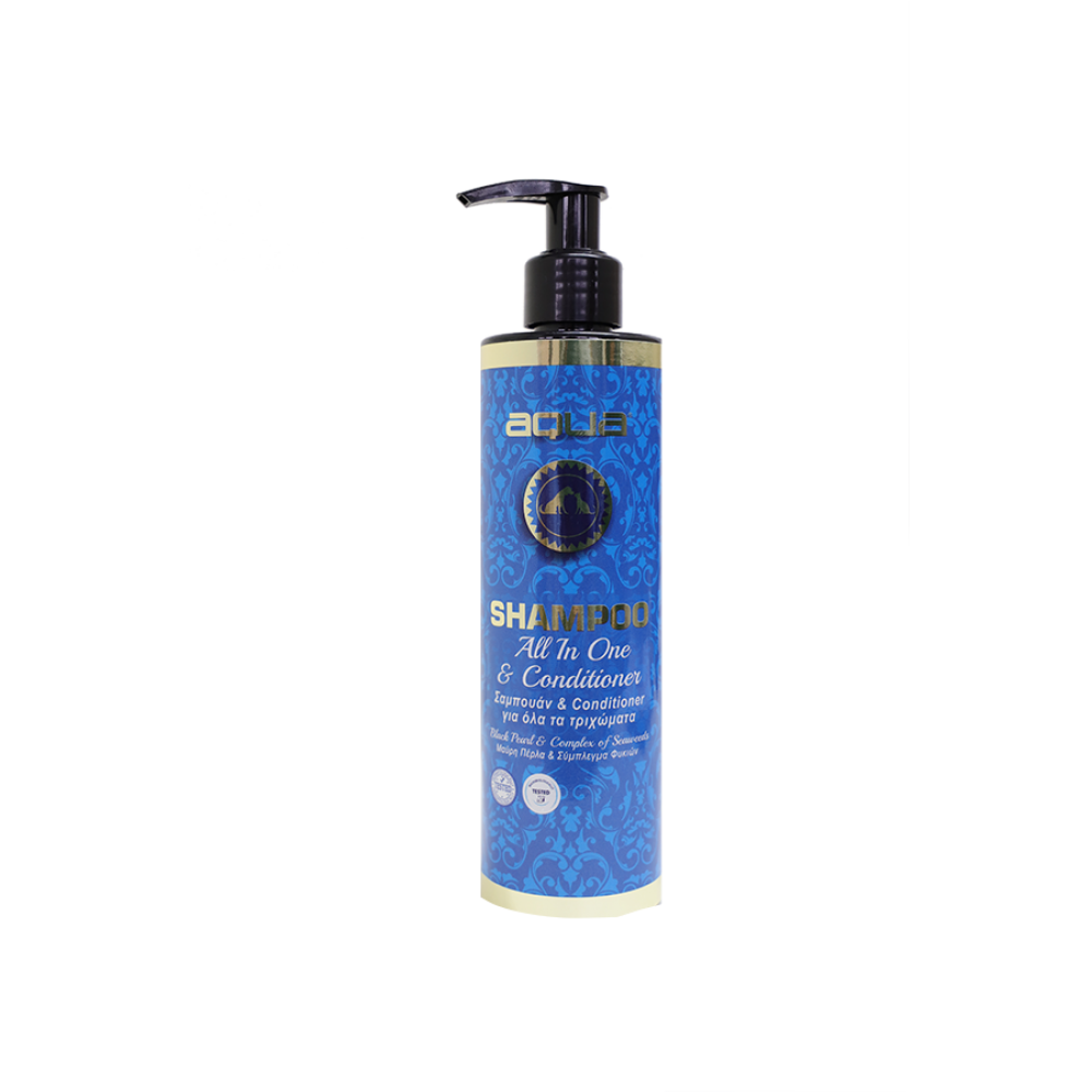 Aqua Σαμπουάν All In One και Conditioner για όλα τα τριχώματα 300 ml