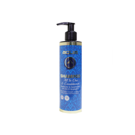 Aqua Σαμπουάν All In One και Conditioner για όλα τα τριχώματα 300 ml