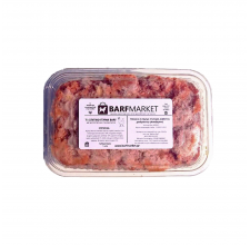 Barfmarket Σπιτικό Κοτόπουλο BARF Τροφή με λάδι σολομού 1 κιλό