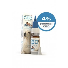 Cibapet CBD Oil έλαιο κανναβιδιόλης για σκύλους με Ω- 3 & βιτ. Ε 4% 400mg 10 ml
