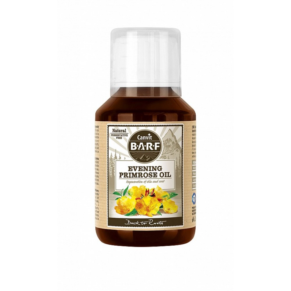 Canvit Barf Evening Primrose Oil φυσικό συμπλήρωμα για αλλεργίες 100 ml