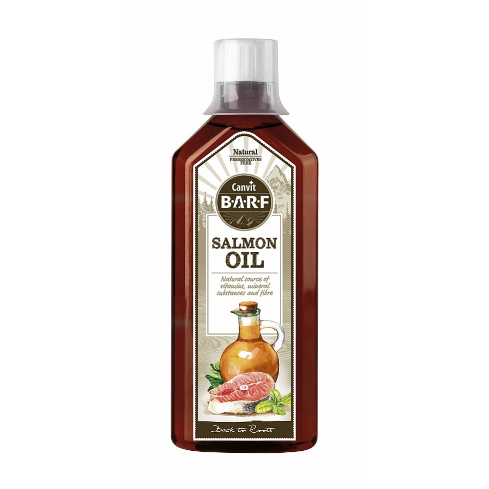 Canvit Barf Salmon Oil φυσικό συμπλήρωμα για ανοσοποιητικό 500 ml