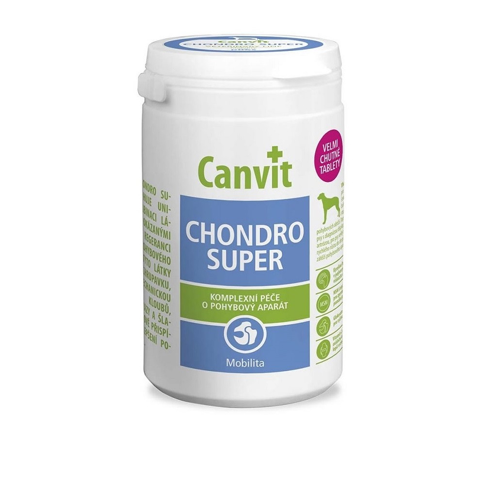 Canvit Chondro Super ενισχυμένο συμπλήρωμα διατροφής για αρθρώσεις σκύλων