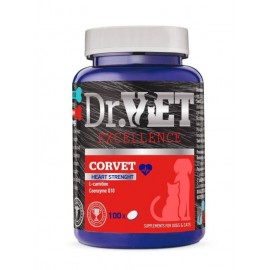 Dr.Vet Corvet Συμπλήρωμα με L-Carnitin, Coenzyme Q και Ω3 για στήριξη της καρδιακής λειτουργίας