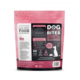 Nature's Food Dog Bites Αφυδατωμένο Μοσχάρι 100 γρ. 