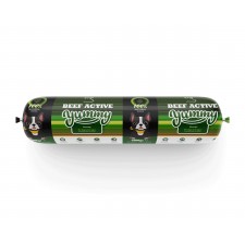 Yummy Beef Active σαλάμι για σκύλους με κοτόπουλο, μοσχάρι  και καστανό ρύζι 1000 γρ.