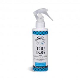 Top Dog Baby Powder υποαλλεργικό άρωμα καλλωπισμού με έλαιο τζοτζόμπα για ενυδάτωση δέρματος 75 ml 