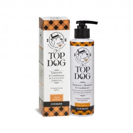 Top Dog Cookies αντιμυκητιακό σαμπουάν και conditioner με αιθέριο έλαιο λεβάντας 250 ml